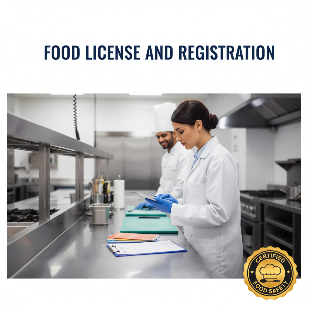 Food License and Registration Icon